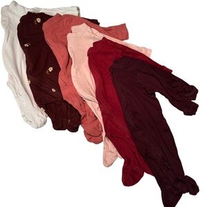 Old Navy 6-Piece 2-Way-Zip Sleep & Play (NB)